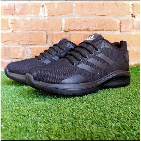 sepatu adidas hitam polos|adidas sepatu hitam.